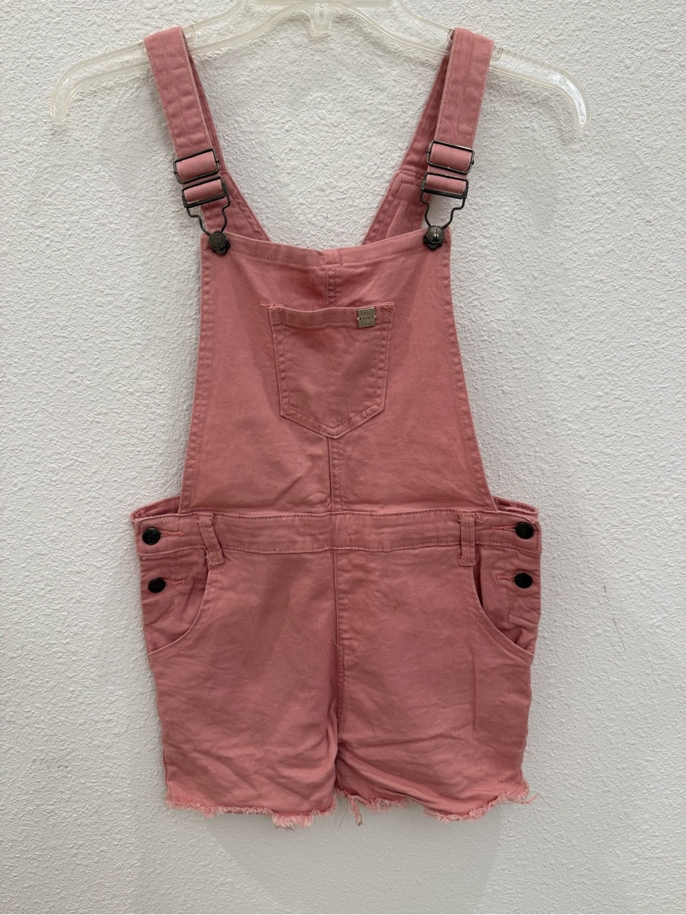 deux par deux Dusty Rose Overalls Shorts